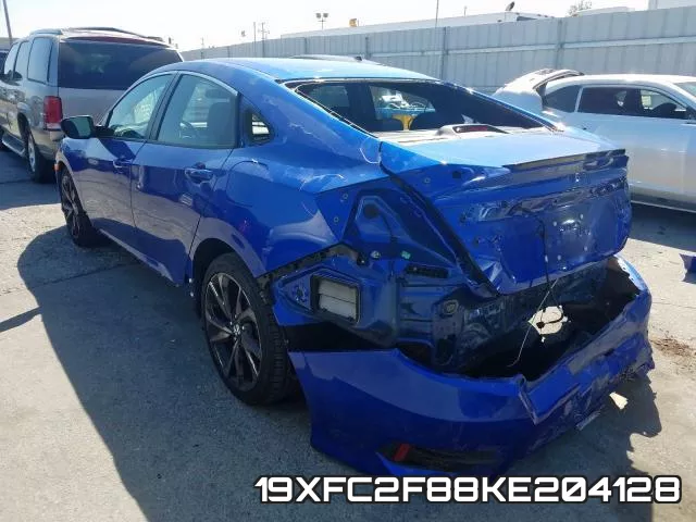 19XFC2F88KE204128 фото 4