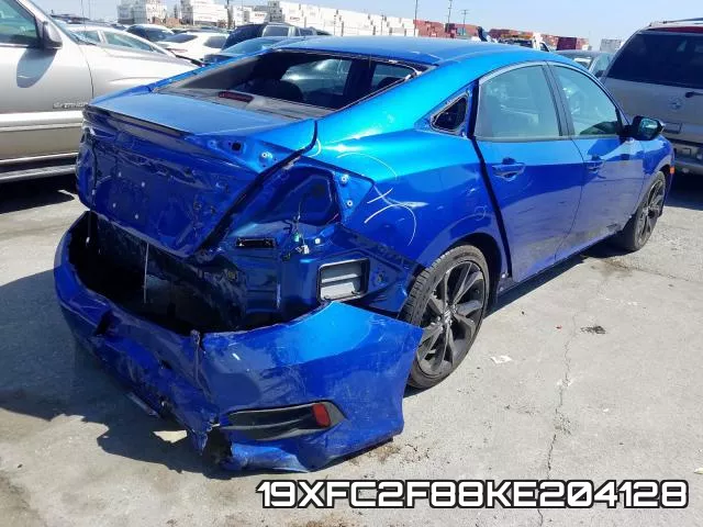 19XFC2F88KE204128 фото 5