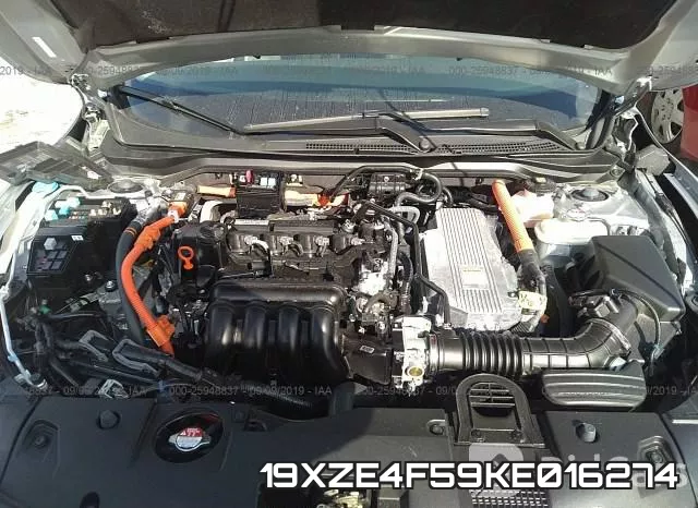 19XZE4F59KE016274 фото 2