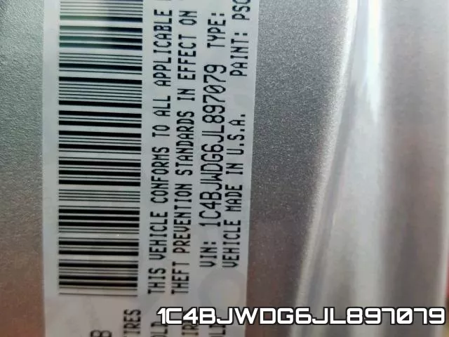 1C4BJWDG6JL897079 фото 2