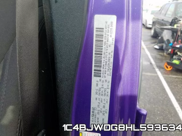 1C4BJWDG8HL593634 фото 2