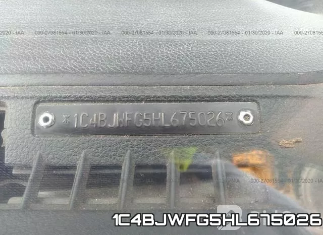 1C4BJWFG5HL675026 фото 10