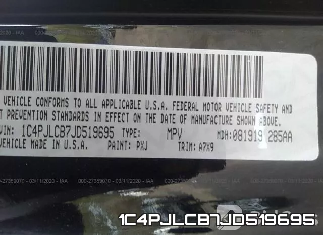 1C4PJLCB7JD519695 фото 10