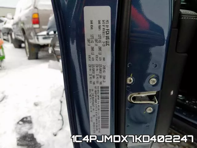 1C4PJMDX7KD402247 фото 2