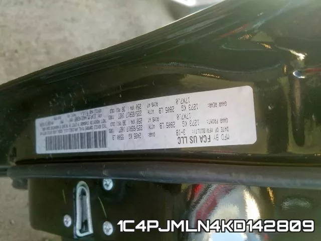 1C4PJMLN4KD142809 фото 2