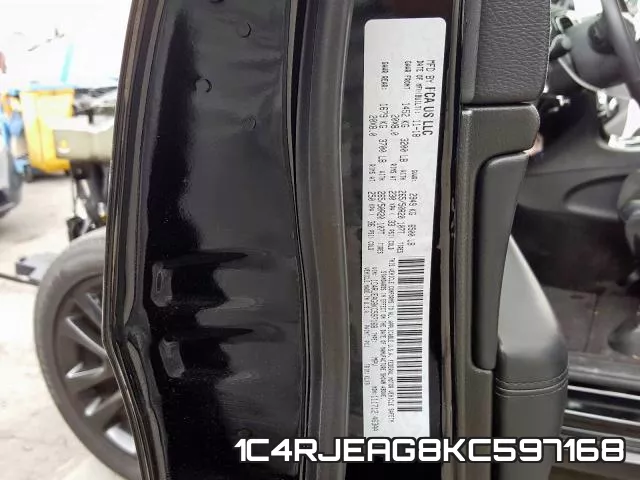 1C4RJEAG8KC597168 фото 2