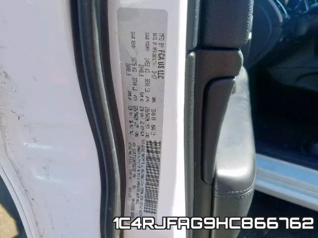 1C4RJFAG9HC866762 фото 2