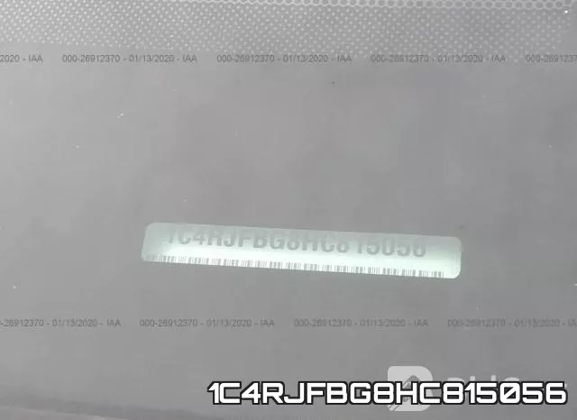 1C4RJFBG8HC815056 фото 10