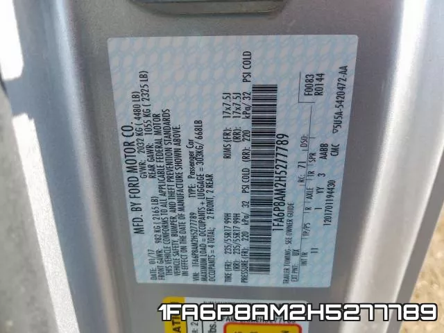 1FA6P8AM2H5277789 фото 2