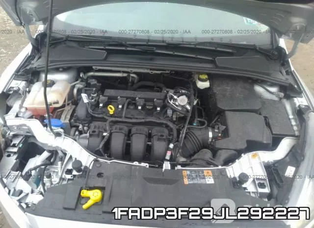 1FADP3F29JL292227 фото 2
