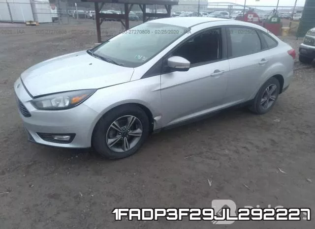 1FADP3F29JL292227 фото 3