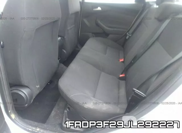 1FADP3F29JL292227 фото 9