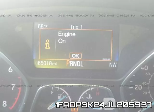 1FADP3K24JL205937 фото 8