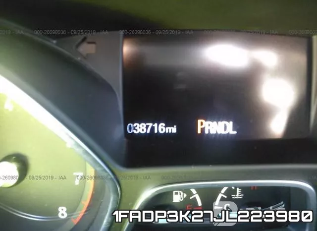 1FADP3K27JL223980 фото 8