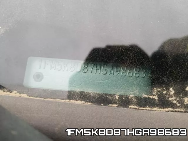 1FM5K8D87HGA98683 фото 2