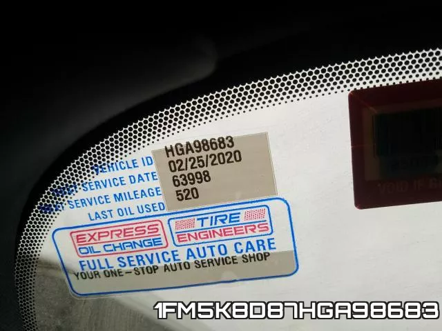 1FM5K8D87HGA98683 фото 9