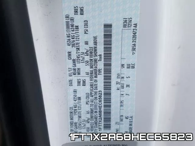 1FT7X2A68HEC65823 фото 2