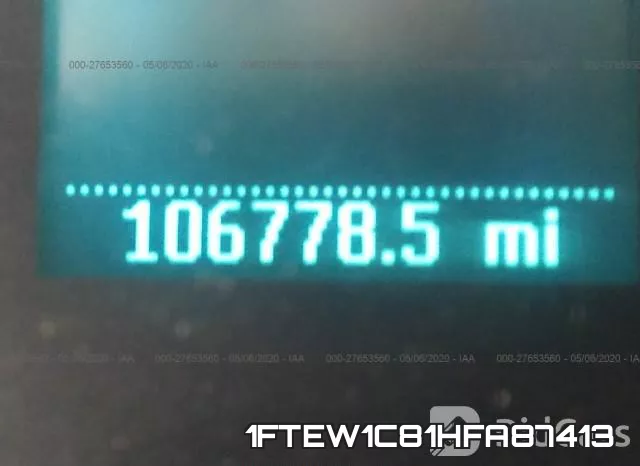 1FTEW1C81HFA87413 фото 8