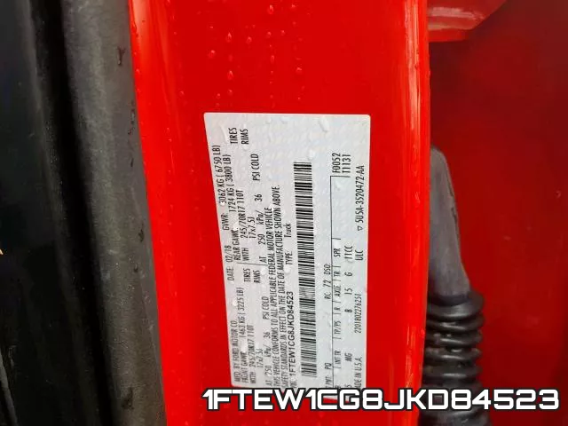 1FTEW1CG8JKD84523 фото 2