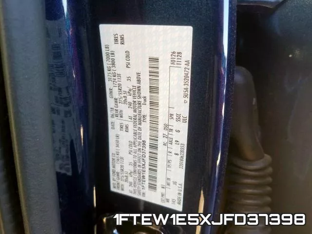 1FTEW1E5XJFD37398 фото 2