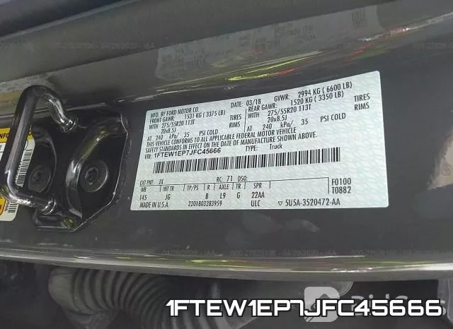 1FTEW1EP7JFC45666 фото 10