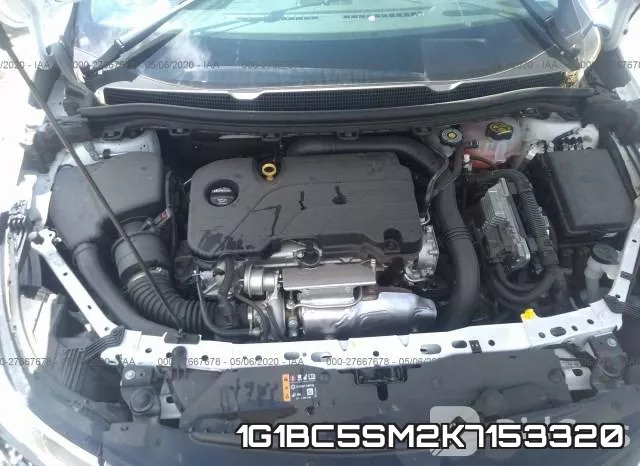 1G1BC5SM2K7153320 фото 2