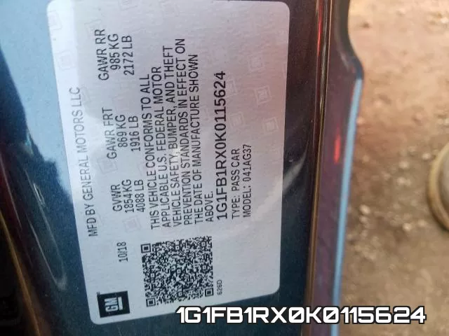 1G1FB1RX0K0115624 фото 2