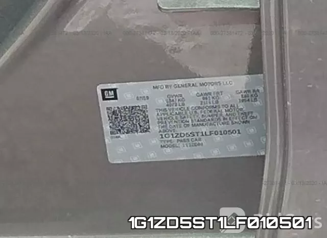 1G1ZD5ST1LF010501 фото 10