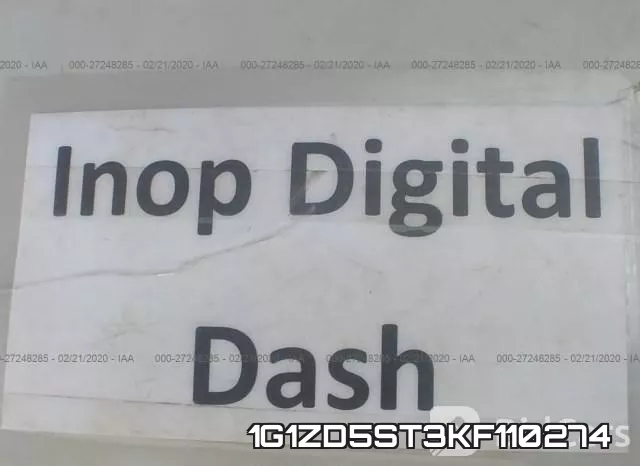 1G1ZD5ST3KF110274 фото 8
