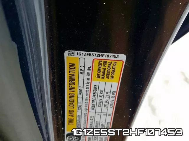 1G1ZE5ST2HF107453 фото 2