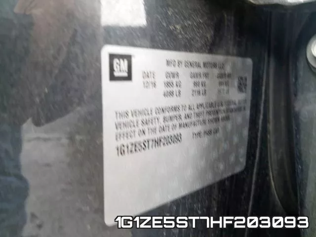 1G1ZE5ST7HF203093 фото 2