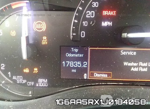 1G6AA5RX1J0184058 фото 8