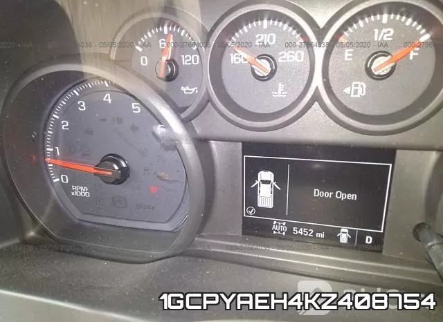 1GCPYAEH4KZ408754 фото 8