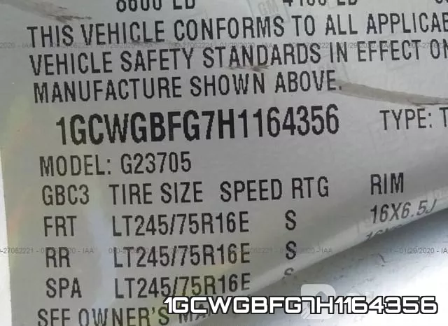 1GCWGBFG7H1164356 фото 10