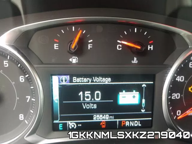 1GKKNMLSXKZ279040 фото 9