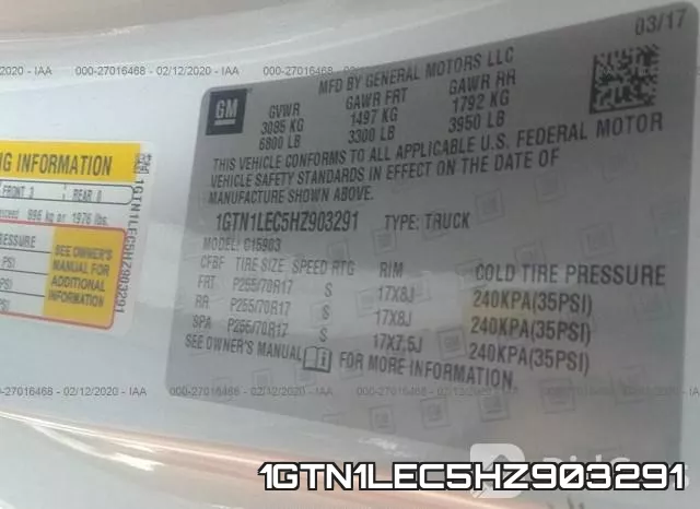 1GTN1LEC5HZ903291 фото 10