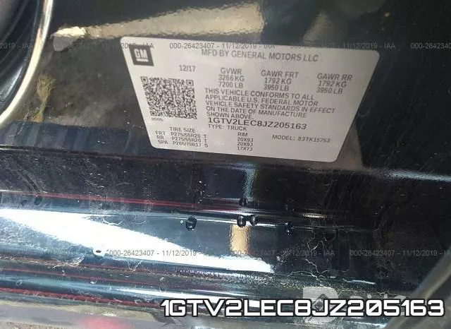 1GTV2LEC8JZ205163 фото 10