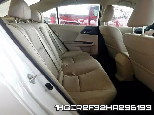 1HGCR2F32HA296193 фото 7
