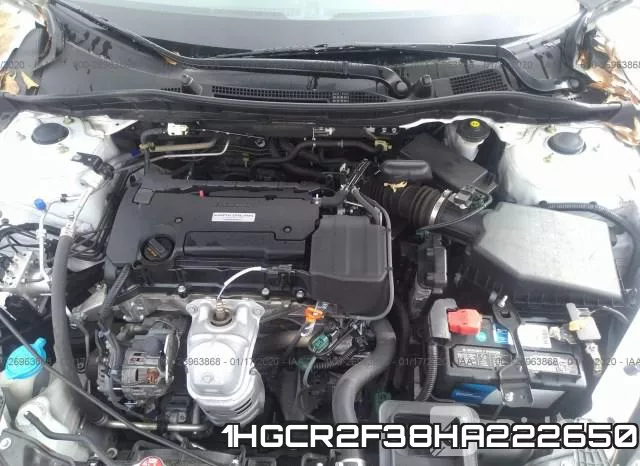 1HGCR2F38HA222650 фото 2