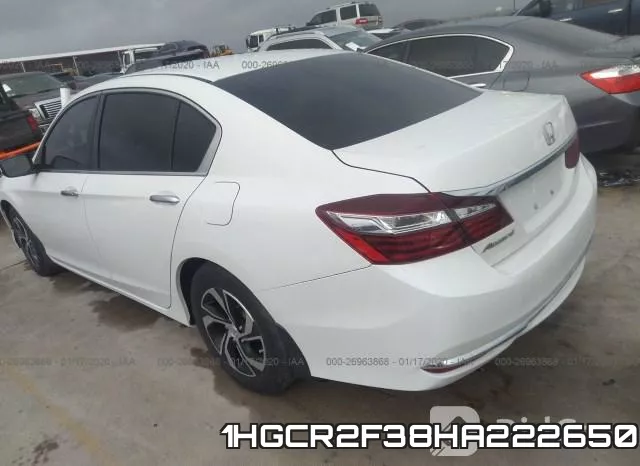 1HGCR2F38HA222650 фото 4