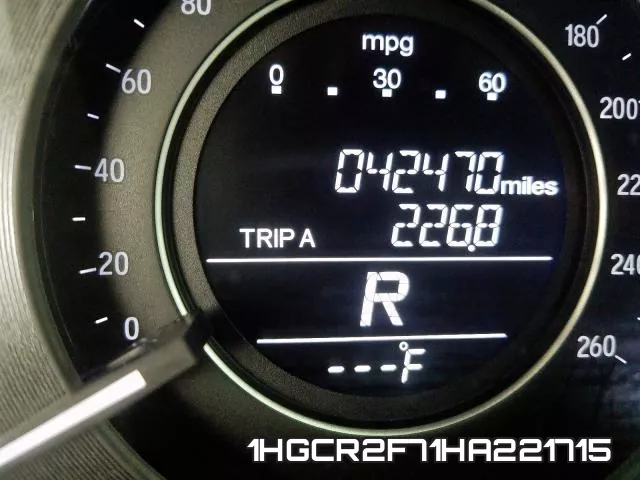 1HGCR2F71HA221715 фото 9