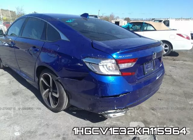 1HGCV1E32KA115964 фото 7