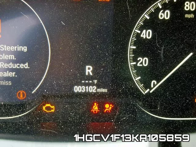 1HGCV1F13KA105859 фото 9