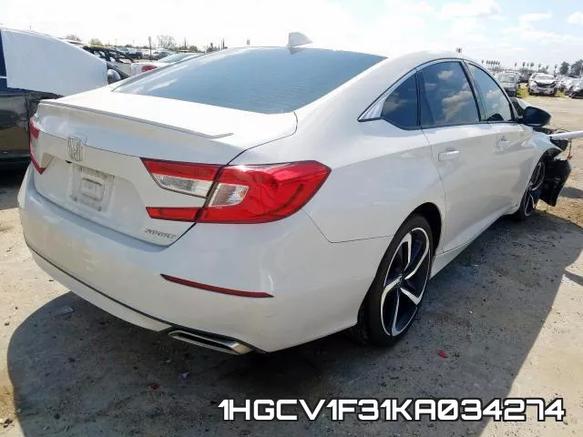 1HGCV1F31KA034274 фото 5