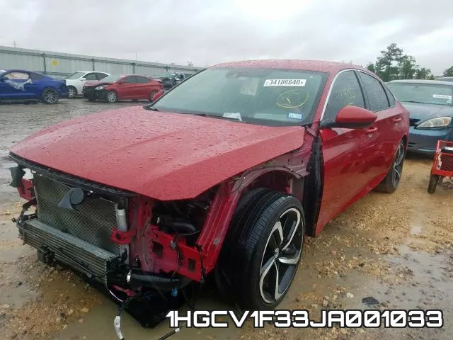 1HGCV1F33JA001033 фото 3