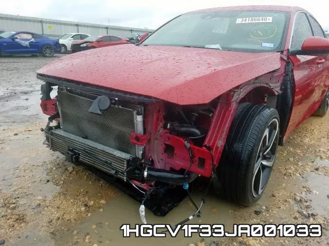 1HGCV1F33JA001033 фото 10