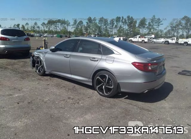 1HGCV1F33KA147613 фото 4