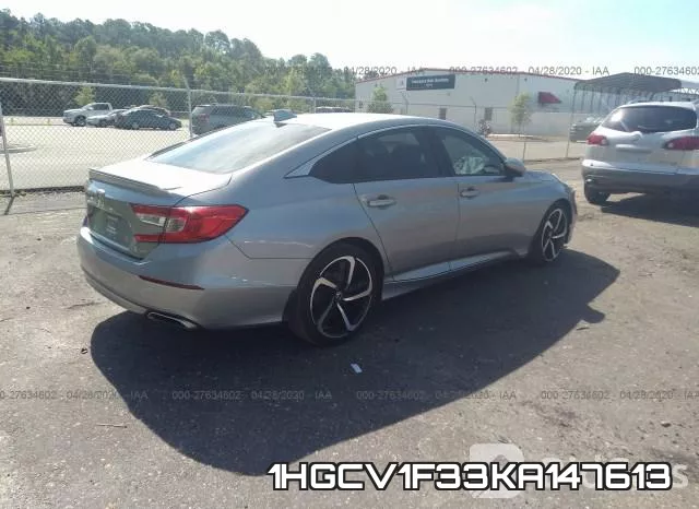 1HGCV1F33KA147613 фото 5