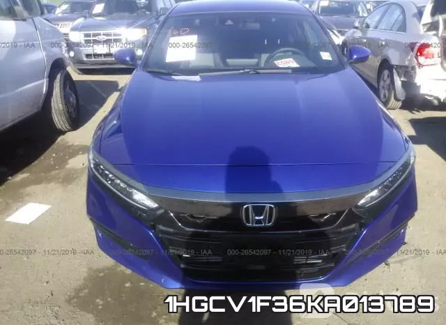 1HGCV1F36KA013789 фото 7
