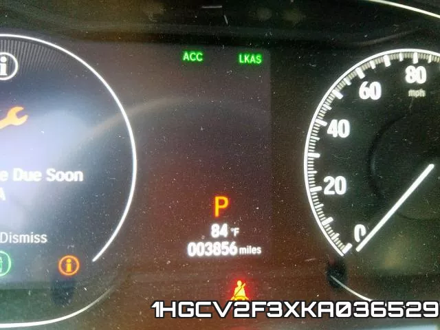 1HGCV2F3XKA036529 фото 9